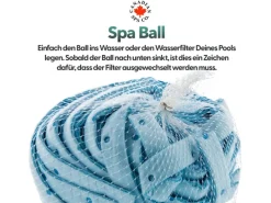 Canadian Spa Pooltechnik|Whirlpool-Ball für Oberflächenrückstände