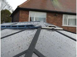 Canopia Gartenpavillon Martinique 3.6 x 5 Anthrazit*Palram - Canopia