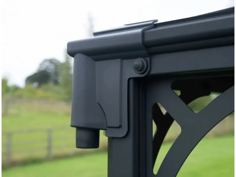 Canopia Gartenpavillon Martinique 3.6 x 5 Anthrazit*Palram - Canopia