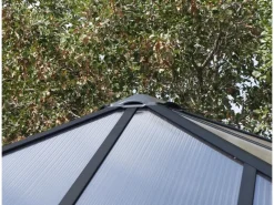 Pavillons|Canopia  Ledro 3 x 3 geschlossener Pavillon Anthrazit