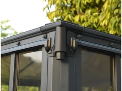 Pavillons|Canopia  Ledro 3 x 3 geschlossener Pavillon Anthrazit