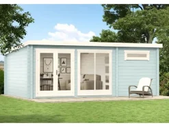 Gartenhaus Atrium-E Pultdach Unbehandelt 578 cm x 366 cm*Carlsson Sale