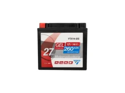 GEL Motorradbatterie YTX14-BS 14Ah 260A*Cartec Clearance