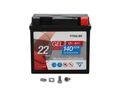 GEL Motorradbatterie YTX5L-BS 5Ah 140A*Cartec