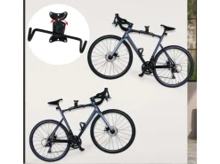CCLIFE Fahrräder|Fahrrad Wandhalterung Faltbar Drehbar Ausziehbar Fahrradhalterung Wand MAX.35kg