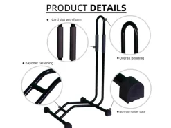 Fahrradständer Boden Radständer 2 Stück für 29 Zoll Fahrrad mit Reifenbreiten bis 65 mm*CCLIFE Outlet