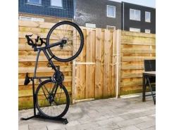 CCLIFE Fahrräder|Fahrradständer Boden 2 Stück Vertikaler und Horizontaler Fahrradhalterung Hochkant Höhenverstellbarer