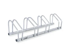 CCLIFE Fahrräder|Fahrradständer Boden für 4 Fahrräder mit Reifenbreiten bis 65mm