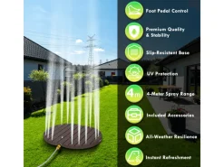 Gartendusche Bodendusche Outdoor Fontänenhöhe 4m*CCLIFE