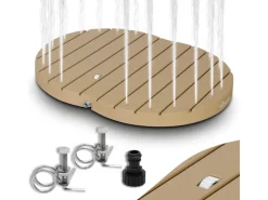 CCLIFE Outdoor Duschen|Gartendusche Bodendusche Outdoor Fontänenhöhe 4m ton