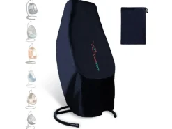 CCLIFE Schutzhüllen|Hängesessel Abdeckung 190x145cm Schutzhülle für Hängesessel Winddicht UV Beständiges