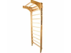 Sprossenwand Kletterwand mit Variabler Höhe Klimmzugstange Kinder Indoor Erwachsene*CCLIFE Online