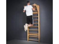 Sprossenwand Kletterwand mit Variabler Höhe Klimmzugstange Kinder Indoor Erwachsene*CCLIFE Online