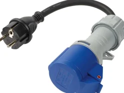 CEE Kupplung auf Schutzkontaktstecker 3-polig IP44* Sale