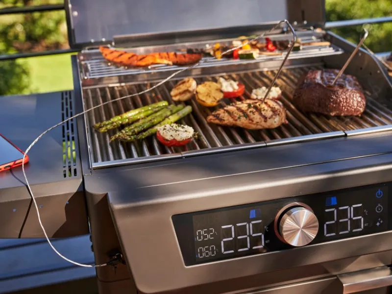 Char-Broil Elektrogrills|Elektrogrill Evolve Electric mit Dualzone, App Control & TRU-Infrared