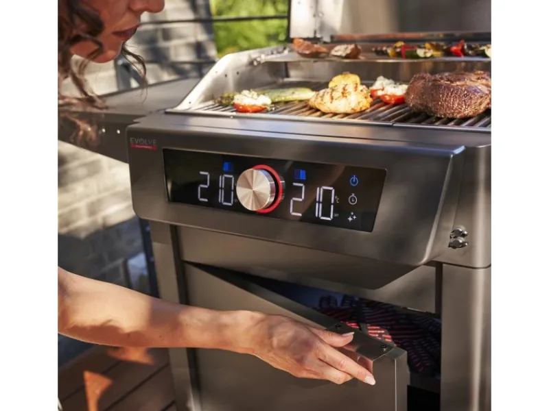 Char-Broil Elektrogrills|Elektrogrill Evolve Electric mit Dualzone, App Control & TRU-Infrared