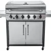 Char-Broil Gasgrills|Gasgrill Convective 640 S mit 6 Brennern und Seitenkocher Edelstahl