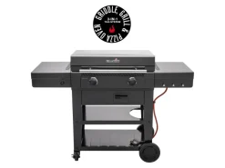 Griddle-Gasgrill Versa-Tile zum Braten, Grillen & Pizzabacken*Char-Broil Hot