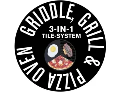 Griddle-Gasgrill Versa-Tile zum Braten, Grillen & Pizzabacken*Char-Broil Hot