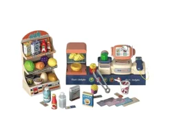 Coemo 2in1 Spielzeugkasse und Supermarkt Nico* New