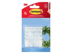 Command Haken-Set Mittelgroß Transparent 6 Stück* Sale