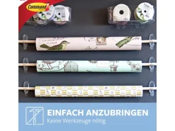 Command Haken-Set Mittelgroß Transparent 6 Stück* Sale