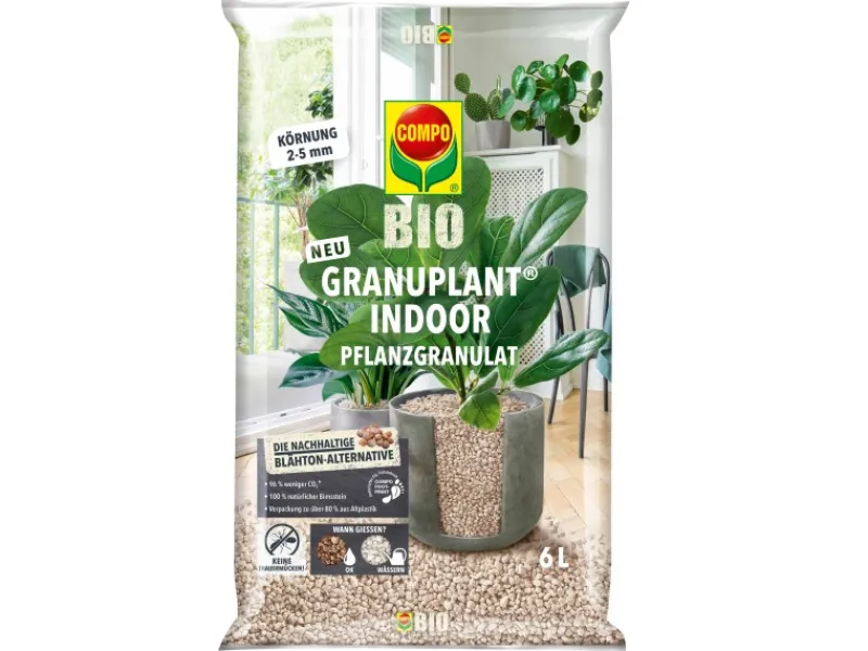 Bio-Pflanzgranulat Granuplant Indoor 6 l*Compo