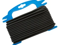 CONACORD Trampoline|Gummseil Geflochten Ø 4 mm x 20 m Schwarz