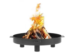 Feuerschale Stahl Tunis Ø 60 cm x 20 cm Schwarz*CookKing Discount