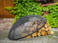 Funkenfang Zubehör Stahl für Feuerschalen Ø 59 cm Schwarz*CookKing Hot