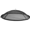 Funkenfang Zubehör Stahl für Feuerschalen Ø 79 cm Schwarz*CookKing Sale