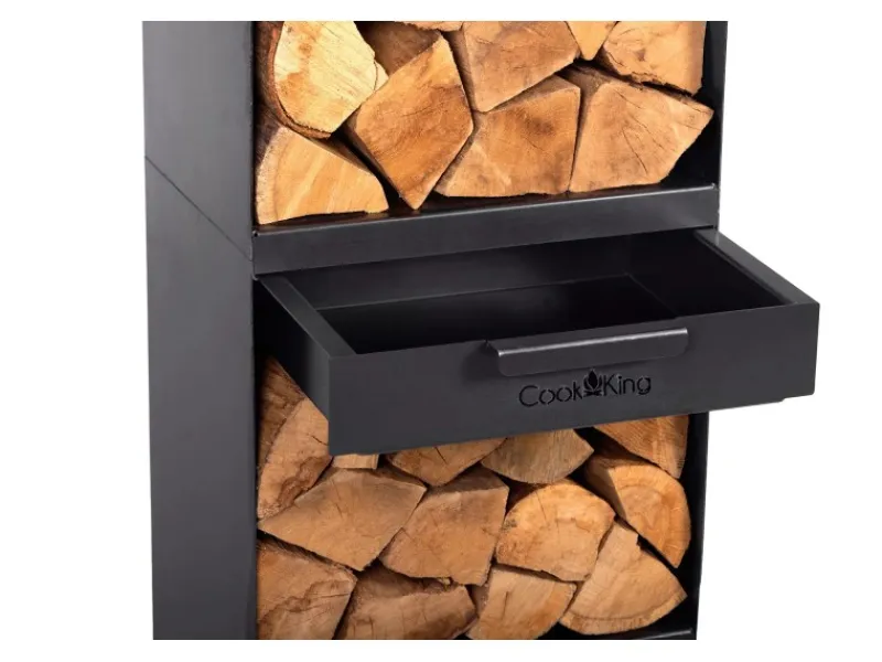 Kaminholzregal Vento 30x40x120cm*CookKing