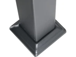 Kiosko Aluminium Pavillon 300 x 360 cm Anthrazit Freistehend*Creador Discount