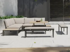 Creador Lounge-Gartenmöbel|Lanza Lounge-Set 6-tlg. Aluminium