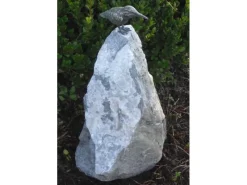 Deko-Figur Eisvogel Bronze auf Granitstein 25 cm* Online