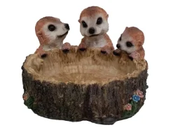 Dekofigur Erdmännchen-Tränke 18 cm* Outlet