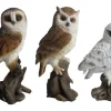 Sunny Garden Gartendekoration|Deko-Figur Eule auf Ast 24 cm
