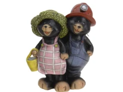 Sunny Garden Gartendekoration|Deko-Figur Lustiger Maulwurf 14 cm