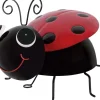 Deko-Figur Metall-Marienkäfer 13 cm* Online