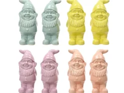Deko-Figur Zwerg 8-fach Sortiert Keramik 10,2 cm Farbauswahl* Sale