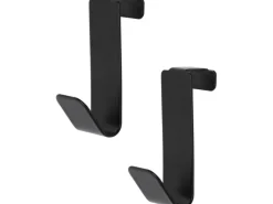 Haken 2 Stück Schwarz*Denpanels Outlet