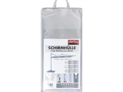 Derby Sonnenschirme|Schirmhülle Pendelschirme Ravenna 300, 350 und 3x3 D.827 Grau mit RV Stab
