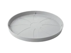 Deroma Hydrokultur|Untersetzer Origin Saucer 17 cm Hellgrau