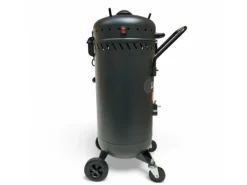 DeTec. Mobiler Sandstrahler 80l Sandstrahlgerät Mit 2,5m Schlauch Strahlgerät 3 bis 6 Bar Arbeitsdruck Mit Vakuumsystem* Outlet