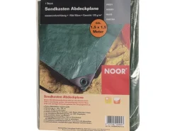 Noor Outdoor-Spielzeug|Gartenspielgeräte|Die Sandkasten-Abdeckplane 150 cm x 150 cm
