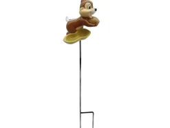 Disney Gartendekoration|Gartenstecker Chip 38 cm Braun