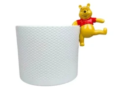 Disney Gartendekoration|Topfanhänger Winnie Puuh 10 cm x 8 cm x 7 cm Gelb