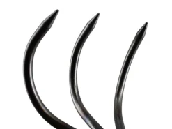 D&O Gartenhandgeräte|Bodenbearbeitung|Handkultivator 3 Zinken mit Holzgriff