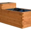 Gartenteich Superb inkl. Teichfolie Kiefer Braun 180 x 78 x 80 cm FSC®*Dobar Hot