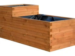 Gartenteich Superb inkl. Teichfolie Kiefer Braun 180 x 78 x 80 cm FSC®*Dobar Hot